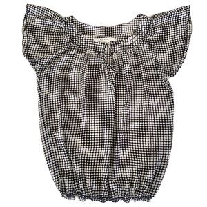 Max Studio Polka-dot Blouse Top Size M